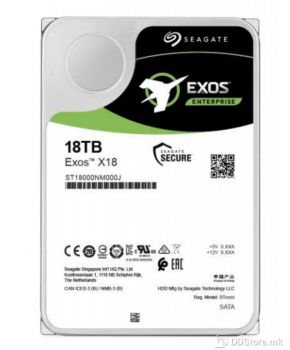 Seagate 18TB 3.5 inch SATA III 256MB 7200rpm ST18000NM000J Exos X18 HDD
