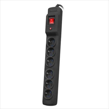 NET RACK POWER 19" ARMAC MULTI M6, x6 SCHUKO , 1.5m, SURGE PROTECTOR