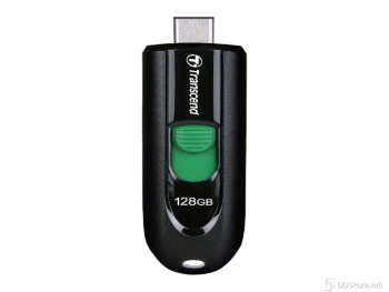Transcend 128GB, USB3.2, FlashDrive, Type-C, Capless, Black