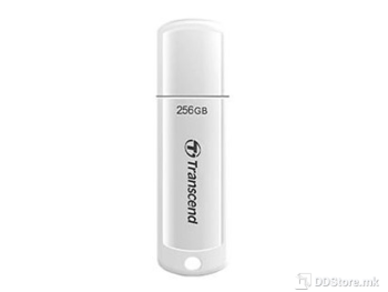 Transcend 256GB, USB3.1, Flash Drive, Classic, White