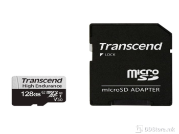 Transcend 128GB microSD with Adapter U3, High Endurance