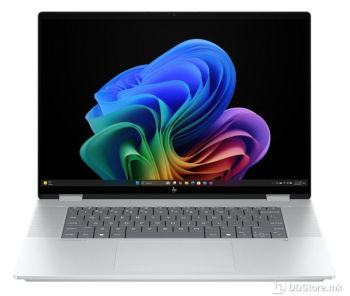 HP OmniBook X FlipNGAI 16" 2K Touch, Core Ultra 7, 32GB, 1TB SSD, Arc 140V, Win 11, Pen, Backlit, Glacier Silver