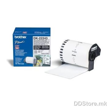 DK22243 Continuous Paper Tape 102mm  x 30.48m