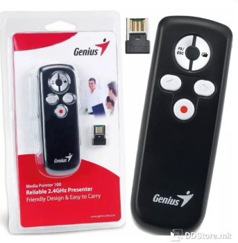 Genius MediaPointer 100, USB, 2.4G, Pico dongle