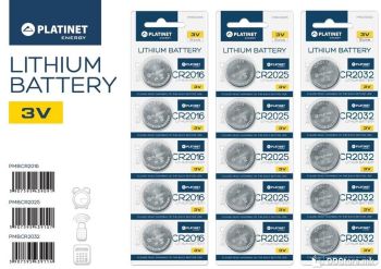 Battery CR2025 Platinet 1pcs blister pack