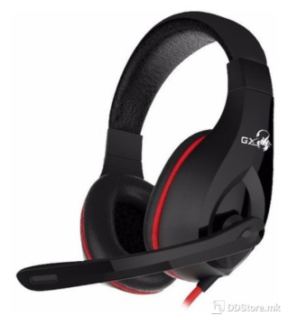 Genius Headset, gaming, volume control, HS-G560, Black