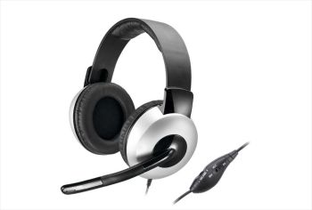 Genius HS-05A, w/microphone, 2x3.5mm jack
