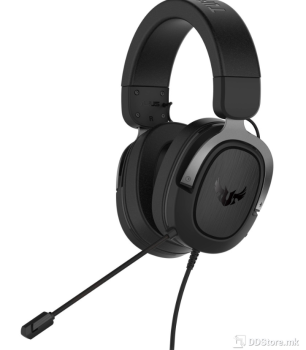 ASUS TUF Gaming H3 Discord Teamspeak Certified Gaming Headset, Gun Metal