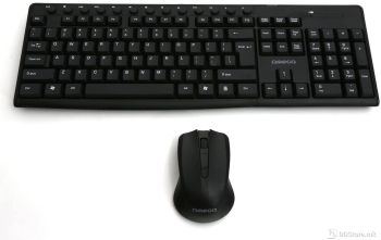 Keyboard Omega Wireless OKM071B Multimedia w/Mouse