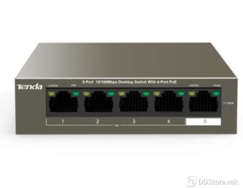 Tenda Switch 5 Port TEF1105P-4-63W 10/100Mbps w/4port PoE