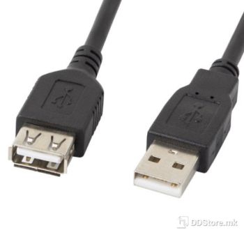 Cable USB 2.0 AM to AF 1.8m Extension Lanberg