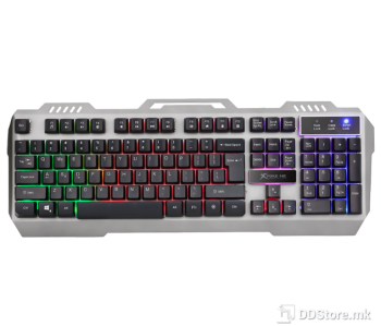 XTRIKE ME KB505, USB 5 color rainbow backlight