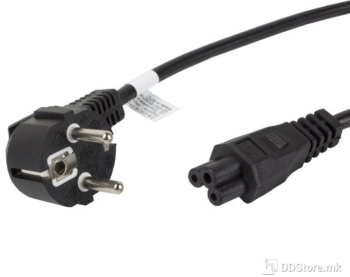 Power Cord Lanberg C5 Mickey VDE 1.8m Black