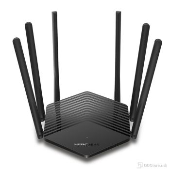 Mercusys Router AC1900, Wireless Dual Band Gigabit, 6 antennas