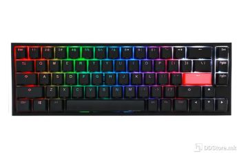 DUCKY ONE 2 SF RGB 65% PBT Double-shot keycaps Kailh BOX Red, Black DKON1967ST-KUSPDAZTR