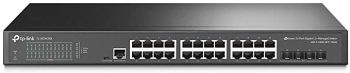 TP-Link TL-SG3428X JetStream 24-Port Gigabit L2+ Managed Switch with 4 10GE SFP+ Slots