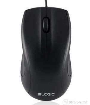 LOGIC Optical Mouse LM-12, USB, Black