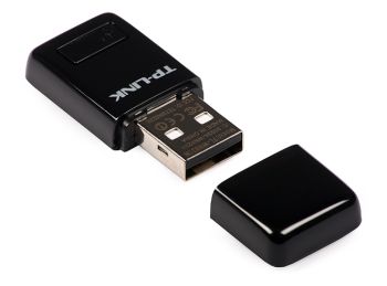 TP-Link TL-WN823N 300Mbps Wireless N Mini USB Adapter, Mini Size, Realtek