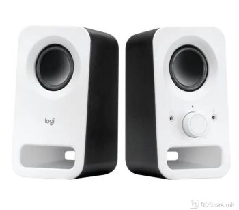 SPEAKERS 2.0 LOGITECH Z150 Snow white 980-000815 (3W)