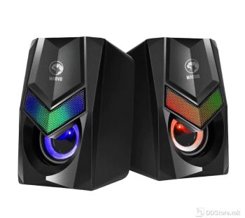 MARVO Gaming Speakers SG-118, RGB Lightning, 2x3W