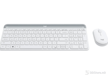 Logitech Wireless Desktop MK470 w/Mouse White