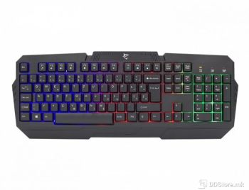 Keyboard White Shark Gaming Dakota Rainbow LED