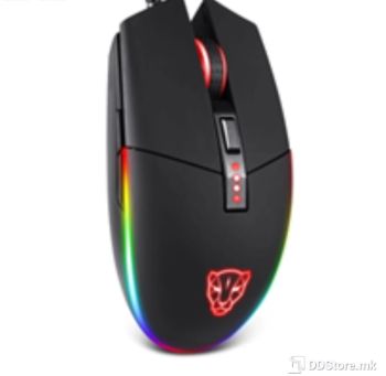 Motospeed V70 RGB Backlight Gaming Mouse gray  PMW3360