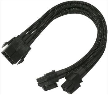 NANOXIA EPS 8-pin 30cm BLACK, NX8PV3E EXTENSION PSU