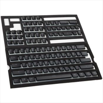 DUCKY PUDDING PBT DOUBLE-SHOT (Standard ANSI 108), BLACK KEYBOARD MECHANICAL KEYCAPS
