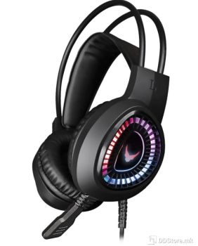Headphones Omega Gaming Varr VH8010 7.1 RGB USB Black