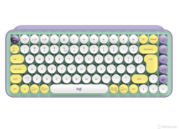 LOGITECH POP KEYS Brown Tactile switch w/Emoji, Logi Bolt w/Bluetooth Multi-device Daydream Mint 920-010736