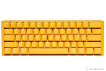 DUCKY ONE 3 MINI RGB 60% PBT Double-shot keycaps HOT-SWAPPABLE Cherry MX Blue, Yellow, DKON2161ST-CUSPDYDYYYC1