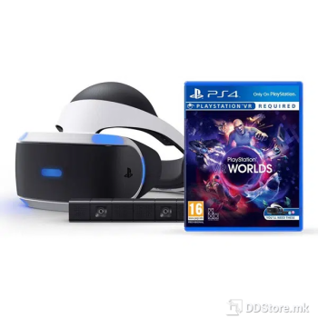 Sony PS VR + VR Worlds VCH + Camera v2/PSVR Mk4