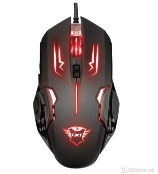 Trust Gaming GXT 108 Illuminated Black 2000 dpi