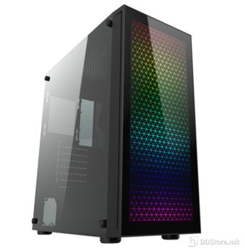 LC-Power Case Interlayer_X 800B, Midi-ATX case, black, 1xUSB3.0 RGB