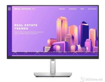 DELL P2722H, 27" IPS WLED-backlit LCD, FHD 1920x1080 at 60 Hz, AR 16:9, 1000: 1, 5ms