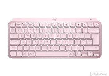LOGITECH MX Keys Mini Rose Logi Bolt ready, w/Bluetooth 920-010500