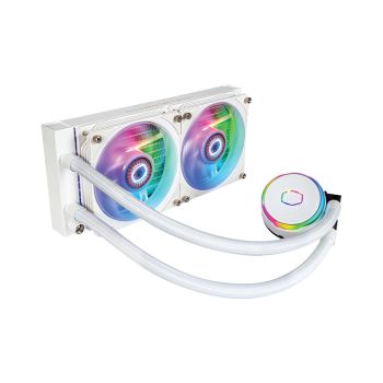 Cooler Master MasterLiquid PL240 FLUX White, PL-Flux 120 PW