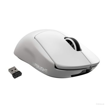 Logitech G PRO X SUPERLIGHT Wireless Gaming Mouse, Ultra-Lightweight, HERO 25K Sensor, 25,600 DPI, 5 Programmable Buttons, Long Battery