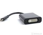 Adapter USB Type-C to DVI Black
