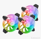 MARS Fan Kit Gaming MF-3AR, ARGB Reversed, 3IN1 120MM
