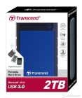 Transcend 2TB, 2.5" Portable HDD StoreJet H3, Anti-Shock