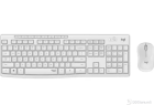 Logitech Wireless Desktop MK295 Combo w/Mouse Silent White