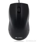 LOGIC Optical Mouse LM-12, USB, Black