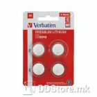 Batteries Verbatim CR2016 3V 4pack Lithium